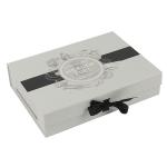 Luxury Storage Custom Printed Hard Paper Gift Magnetic Lid Box with Ribbon Free