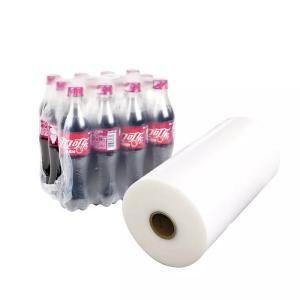 Quality PE Plastic Films Printable Hot Shrink Wrap Packing Heat Shrinkable Shrink Film Roll For Plastic Bottles Mineral Water wholesale