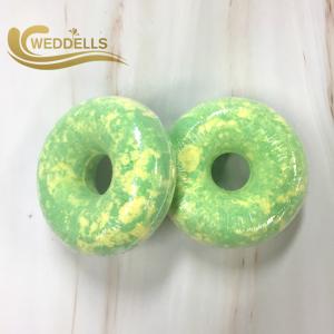 Quality Unique 40g 120g Custom Bath Bombs Donuts Shape Natural Ingredients wholesale