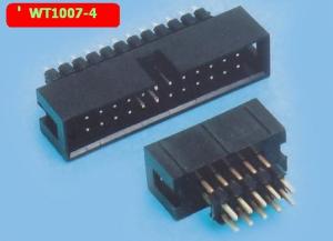 Quality Wt1007-4 2.54mm Male Female Header Pins Dc3 Simple Horn Pin Socket Heightening Elevated wholesale