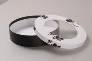 Quality Special design rigid cardboard paper gift box,tube box with pvc window for gift packaging wholesale