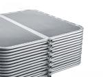 Food Beverage High Flow Automatic Stainless Steel Horizontal Plate Filter for