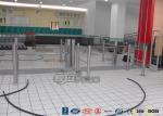 Low Noise Electric Swing Gates Stainless Steel Entrance For Motorcar Control