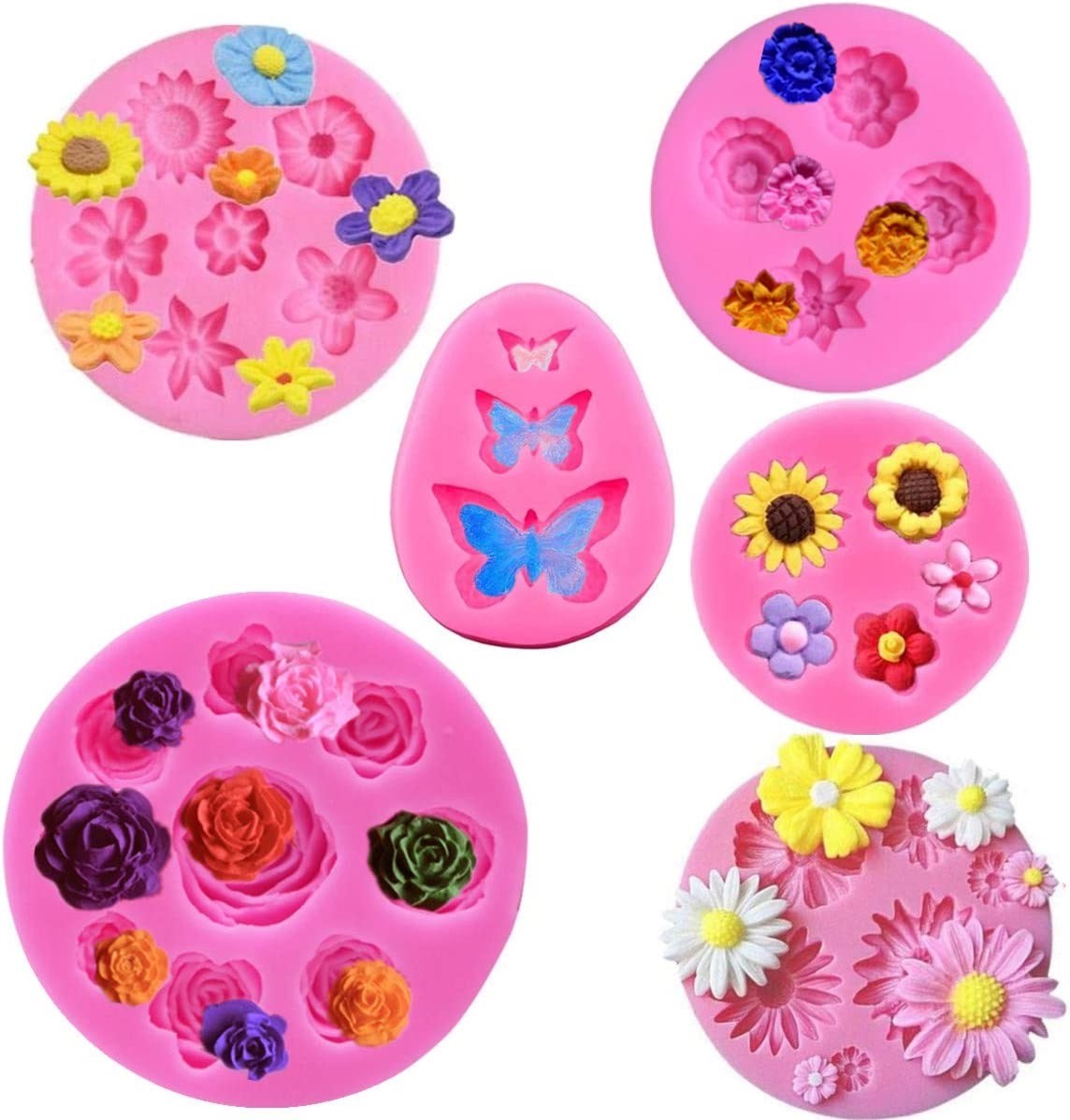 Nontoxic Waterproof Silicone Baking Pans , Odorless Silicone Moulds For Desserts