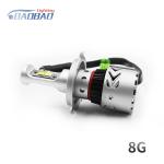 8G 50w 6000Lumen CREE-XHP50 Car led headlight