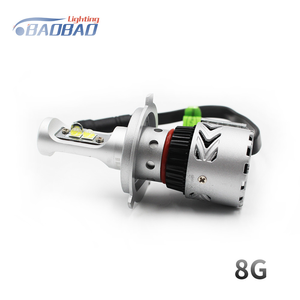 8G 50w 6000Lumen CREE-XHP50 Car led headlight