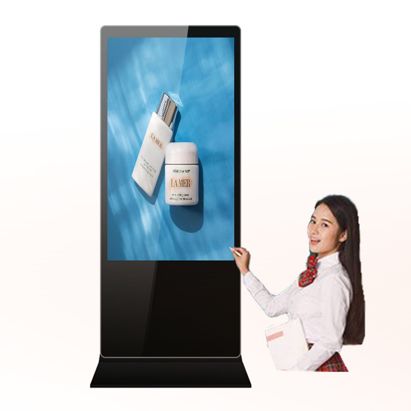 43 Inch Floor Stand Interactive Touch screen Digital Signage With Android OS