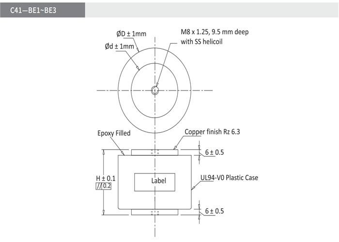 Induction Heater 700V FP-11-500 8.5UF High Frequency Capacitor