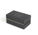 CMYK Black Essential Oil Cardboard Box With Lid 2.5mm