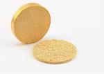 Ss316 Sintered Brass Filter Disc 200um Bronze Element Porous Metal
