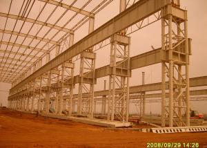 Quality Industrial Steel Buildings / Heavy Engineering Steel Structure Workshop Construction wholesale