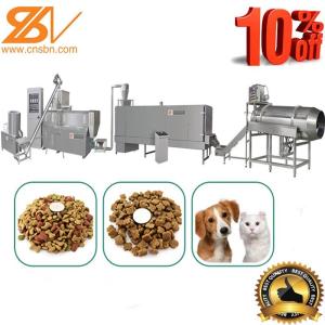 Quality Fish Bird Rabbit Feed Dog Cat Pet Food Extruder Machine/ Processing Machine / Plant / Production Line wholesale