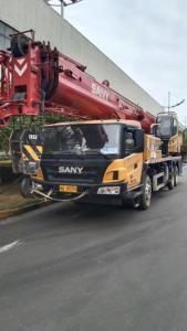 Quality 2019 Year Sany Used Boom Truck Crane 25Tons 220KW STC250C4 6X4 Axel wholesale