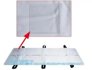 Quality Cadaver Body Bag, White Vinyl, 36&quot; Wide X 90&quot; Long, Full-Length Center Zipper Body Bag wholesale