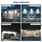 3000K 4000K 5000K LED WallPack Light For Commercial / Industrial Areas