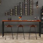 Leather Kitchen Industrial Bar Stools / Iron Base Industrial Bar Chairs