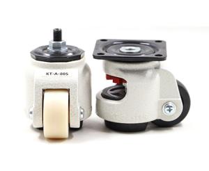 Quality Heavy Duty MC Nylon Retractable Leveling Casters 100KG Load Capacity wholesale