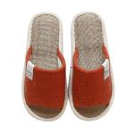 Breathable Hotel Guest Slippers Screen Print Type Non Slip Sole SW191141