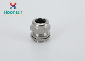 Quality Durable PG11 5 - 10mm Dia Waterproof Cable Gland With Nickel - Plated Brass wholesale