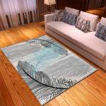 Striped checkered new large carpet supply wholesale feather ins style bedroom