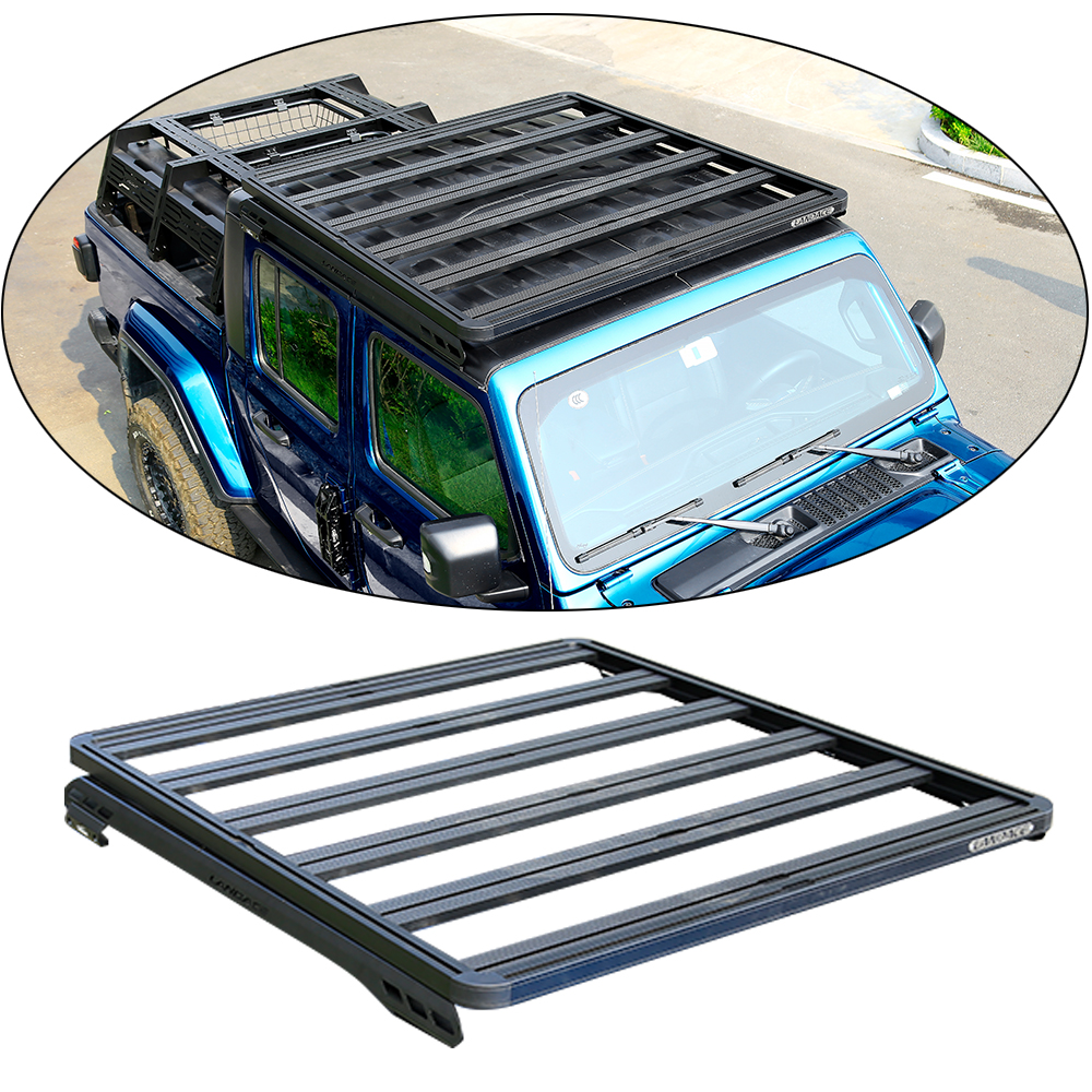 AL6063-T6 Material Roof Mount Roof Rack Accessory Covers for Gladiator JT Sale