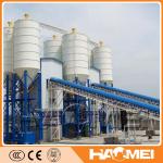 Twin Shafts Mixer Concrete Batching Plant in China