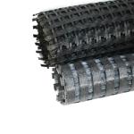 Bitumen Coating Road Paving Fiberglass Geogrid Asphalt Reinforcement
