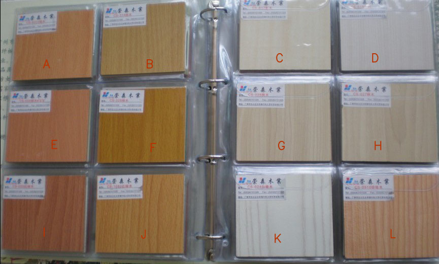 Melamine Finished Movable Partition Wall For Meeting Room, With Casement Door Type