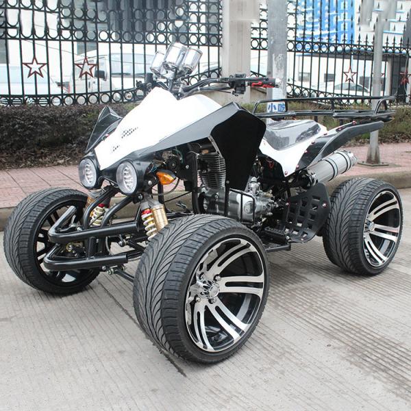 8" Rim 250cc Electric Start Youth Racing ATV Water Cooled Atv With Front Double