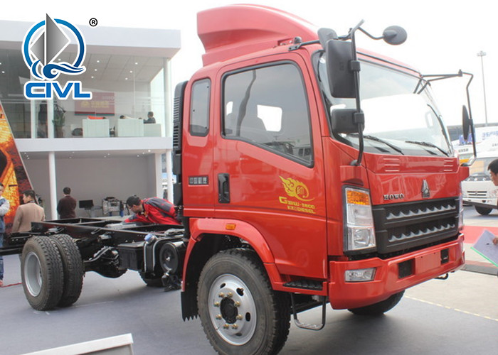 Sinotruk Howo Mini 5 Ton Heavy Duty Dump Truck / 6 Wheeler Truck