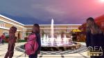 kindergarten outdoor music fountain water fountain