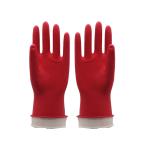 Flocklined Cleaning Household Kitchen Rubber Gloves Reuasble Waterproof