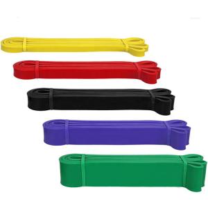 Quality Natural Latex Custom Pantone Color Durable Resistance Exercise Bands CE FDA SGS wholesale