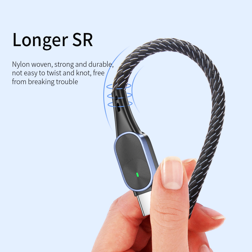 Quick Charge USB C To C Mobile Charging Cable 20V/3A Max For Multimedia