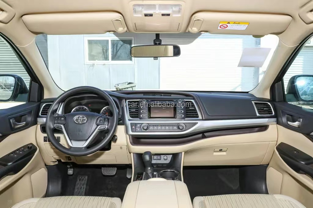 Highlander Toyota's Electric Fabric Red Standard Turbo Dark Multi-function Hybrid SUV