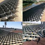 Precision HDPE Gravel Stabilizer 50mm Ground Grid For Farmland Walkway &