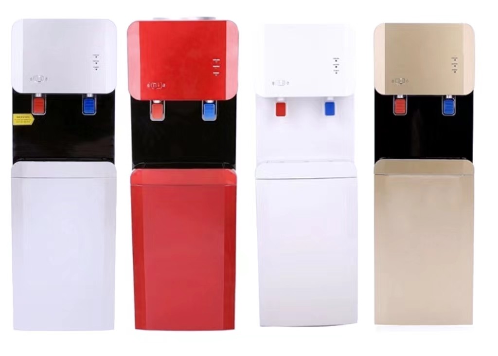 220V/50Hz Plastic Drinking Water Dispenser Silver/White/Black for Home/Office/School
