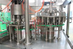 China 8000BPH Plastic Bottle Filling Machine , Rinsing Filling Capping Machine Food Grade on sale