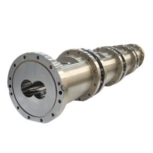 Quality 2.0-3.0mm Bimetallic Screw And Barrel 38CrMoAIA For Plastic Extruder wholesale