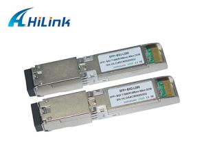 Quality Single Fiber SFP Optical Module 10 GBASE-BX WDM 10G 1490/1550nm 80km DOM BiDi SFP+ LC wholesale