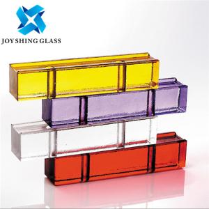 Quality Hollow / Solid Special Glass , Crystal Tinted Glass Block for Building windows wholesale