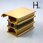ISO9001 Fadeless Metal Frame Profiles , HPB58-3 Window Frame Trim