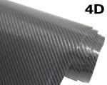 60µM 4D Carbon Fiber Vinyl Wrap Air Bubble Free Vinyl Wrap For Vehicle