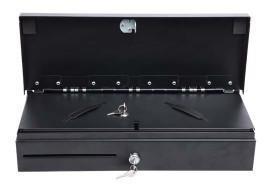 Quality Lockable Flip Top POS Cash Drawer RJ11 170A 18.1 Inch Steel Construction wholesale