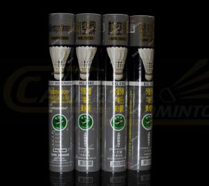 Quality Aeroplane Shuttlecock shuttlecock Grey Label EG1102 speed 50 100 dozen wholesale