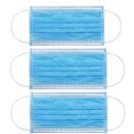 Nonwoven 3 ply 50PCS/Box Earloop Disposable Face Mask