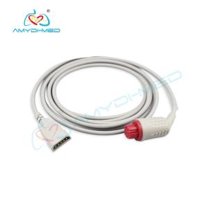 Quality Invasive Blood Pressure IBP Adapter Cable 1m Length Round 10 Pins Connector wholesale