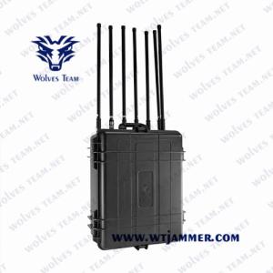 Quality Full Band 2000m 1300 Watt DDS Vehicle Cell Phone Jammer wholesale