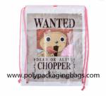 Outdoor Sports PE CPE Double Layer Rope Backpack Bag Plastic Drawstring Bags