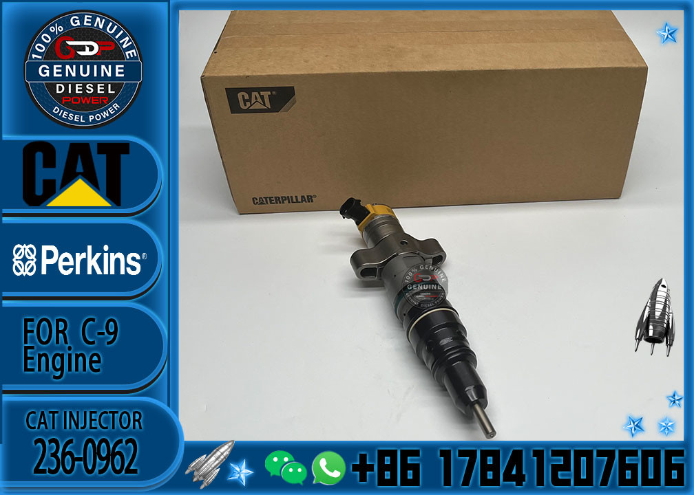 C-9 Diesel Engine Parts Fuel Injector Common Rail Injector 2360962 236-0962 For Excavators CAT 330C 330C